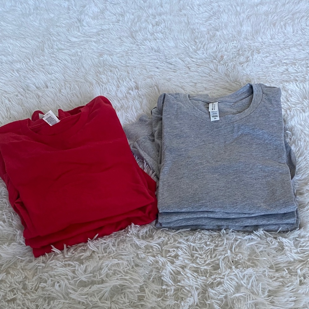 Bundle of 7 Youth Large long sleeves